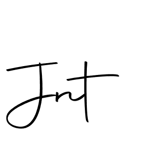 Make a beautiful signature design for name Jnt. With this signature (Autography-DOLnW) style, you can create a handwritten signature for free. Jnt signature style 10 images and pictures png