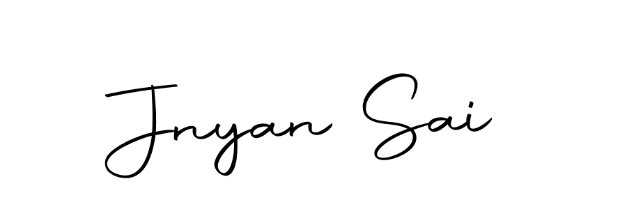 Make a beautiful signature design for name Jnyan Sai. With this signature (Autography-DOLnW) style, you can create a handwritten signature for free. Jnyan Sai signature style 10 images and pictures png