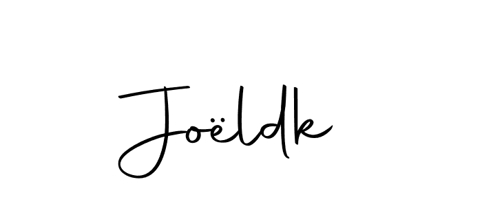 Design your own signature with our free online signature maker. With this signature software, you can create a handwritten (Autography-DOLnW) signature for name Joëldk. Joëldk signature style 10 images and pictures png