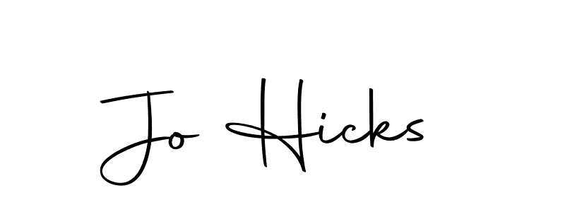 Jo Hicks stylish signature style. Best Handwritten Sign (Autography-DOLnW) for my name. Handwritten Signature Collection Ideas for my name Jo Hicks. Jo Hicks signature style 10 images and pictures png