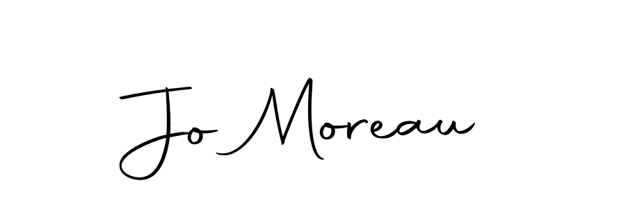 Use a signature maker to create a handwritten signature online. With this signature software, you can design (Autography-DOLnW) your own signature for name Jo Moreau. Jo Moreau signature style 10 images and pictures png