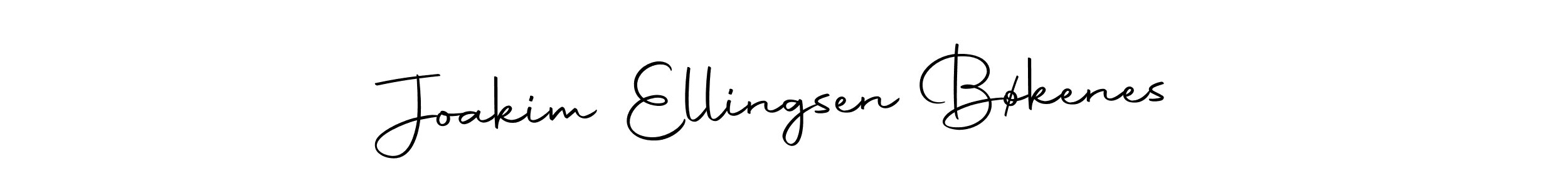 Autography-DOLnW is a professional signature style that is perfect for those who want to add a touch of class to their signature. It is also a great choice for those who want to make their signature more unique. Get Joakim Ellingsen Bøkenes name to fancy signature for free. Joakim Ellingsen Bøkenes signature style 10 images and pictures png