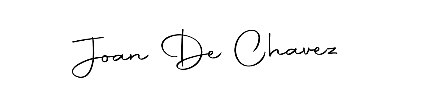 Design your own signature with our free online signature maker. With this signature software, you can create a handwritten (Autography-DOLnW) signature for name Joan De Chavez. Joan De Chavez signature style 10 images and pictures png