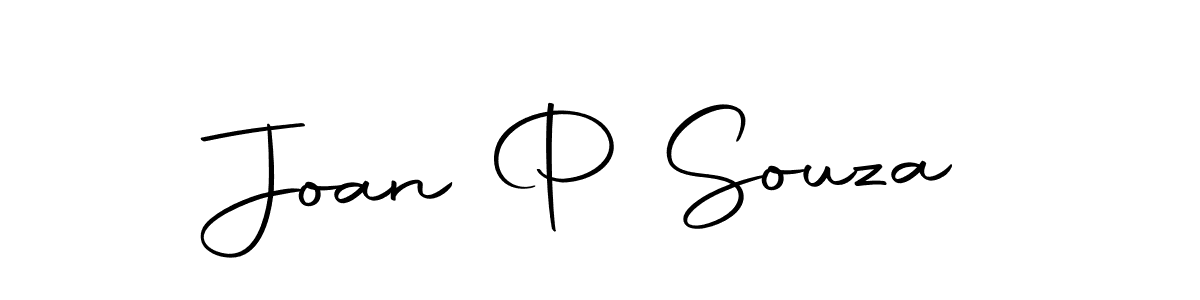 The best way (Autography-DOLnW) to make a short signature is to pick only two or three words in your name. The name Joan P Souza include a total of six letters. For converting this name. Joan P Souza signature style 10 images and pictures png