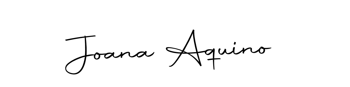 Also we have Joana Aquino name is the best signature style. Create professional handwritten signature collection using Autography-DOLnW autograph style. Joana Aquino signature style 10 images and pictures png