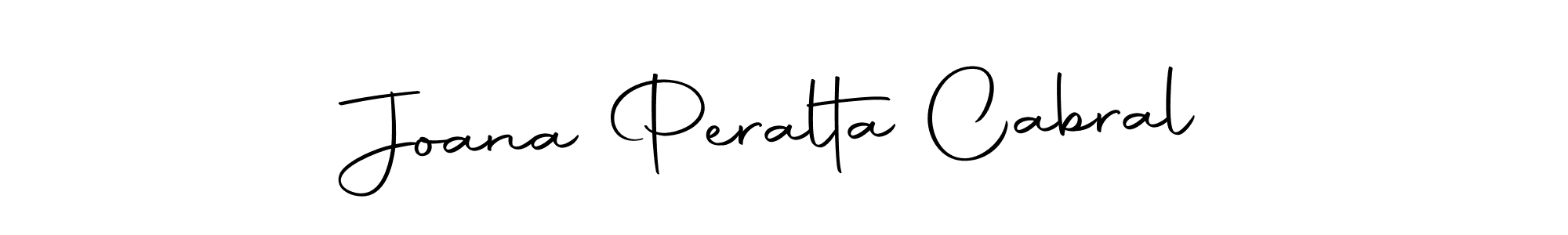 Create a beautiful signature design for name Joana Peralta Cabral. With this signature (Autography-DOLnW) fonts, you can make a handwritten signature for free. Joana Peralta Cabral signature style 10 images and pictures png