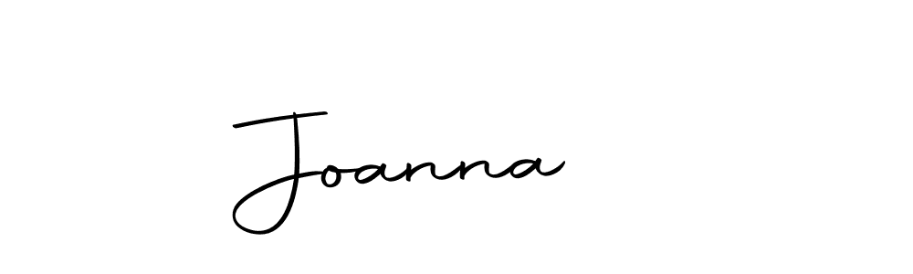 Design your own signature with our free online signature maker. With this signature software, you can create a handwritten (Autography-DOLnW) signature for name Joanna ♡. Joanna ♡ signature style 10 images and pictures png