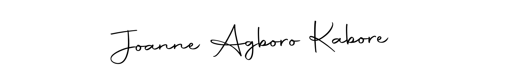 It looks lik you need a new signature style for name Joanne Agboro Kabore. Design unique handwritten (Autography-DOLnW) signature with our free signature maker in just a few clicks. Joanne Agboro Kabore signature style 10 images and pictures png