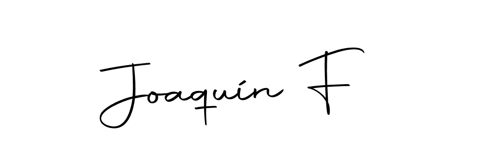 Make a beautiful signature design for name Joaquín F. Use this online signature maker to create a handwritten signature for free. Joaquín F signature style 10 images and pictures png