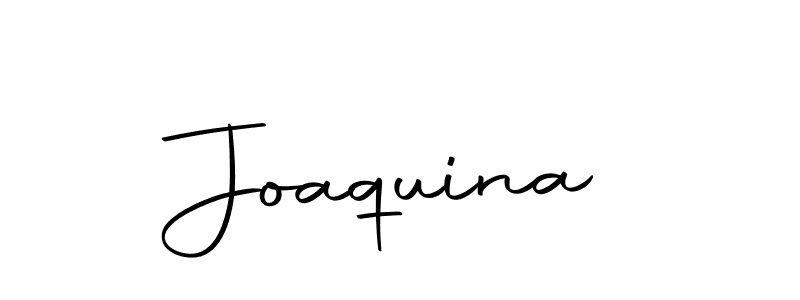How to make Joaquina name signature. Use Autography-DOLnW style for creating short signs online. This is the latest handwritten sign. Joaquina signature style 10 images and pictures png