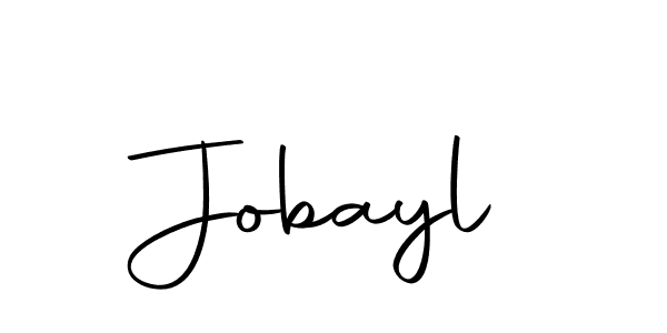 How to make Jobayl name signature. Use Autography-DOLnW style for creating short signs online. This is the latest handwritten sign. Jobayl signature style 10 images and pictures png