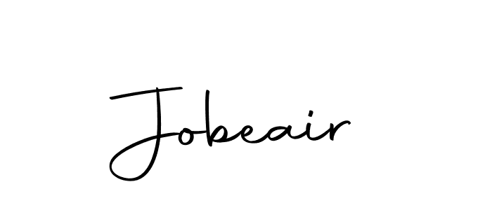 Design your own signature with our free online signature maker. With this signature software, you can create a handwritten (Autography-DOLnW) signature for name Jobeair. Jobeair signature style 10 images and pictures png