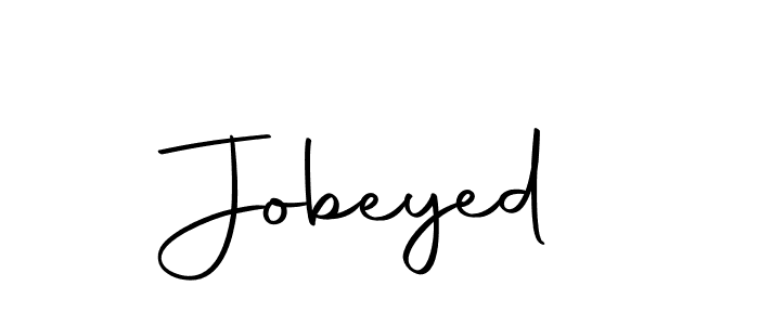Create a beautiful signature design for name Jobeyed. With this signature (Autography-DOLnW) fonts, you can make a handwritten signature for free. Jobeyed signature style 10 images and pictures png