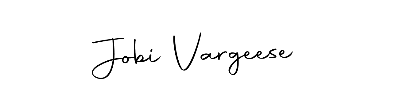 You can use this online signature creator to create a handwritten signature for the name Jobi Vargeese. This is the best online autograph maker. Jobi Vargeese signature style 10 images and pictures png