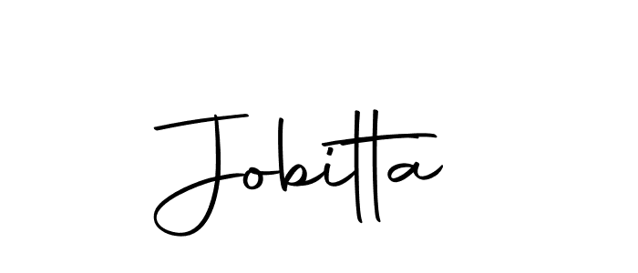 The best way (Autography-DOLnW) to make a short signature is to pick only two or three words in your name. The name Jobitta include a total of six letters. For converting this name. Jobitta signature style 10 images and pictures png