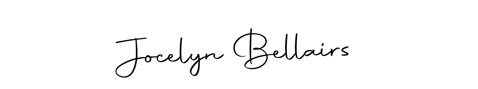 Design your own signature with our free online signature maker. With this signature software, you can create a handwritten (Autography-DOLnW) signature for name Jocelyn Bellairs. Jocelyn Bellairs signature style 10 images and pictures png