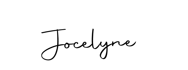 How to make Jocelyne signature? Autography-DOLnW is a professional autograph style. Create handwritten signature for Jocelyne name. Jocelyne signature style 10 images and pictures png