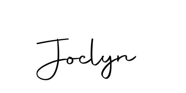 The best way (Autography-DOLnW) to make a short signature is to pick only two or three words in your name. The name Joclyn include a total of six letters. For converting this name. Joclyn signature style 10 images and pictures png