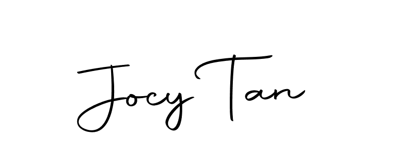 You should practise on your own different ways (Autography-DOLnW) to write your name (Jocy Tan) in signature. don't let someone else do it for you. Jocy Tan signature style 10 images and pictures png