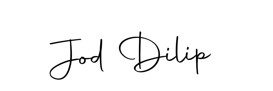 Similarly Autography-DOLnW is the best handwritten signature design. Signature creator online .You can use it as an online autograph creator for name Jod Dilip. Jod Dilip signature style 10 images and pictures png