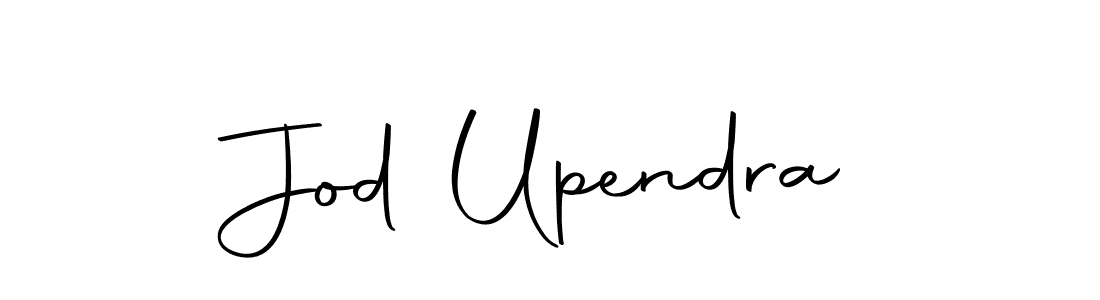 Jod Upendra stylish signature style. Best Handwritten Sign (Autography-DOLnW) for my name. Handwritten Signature Collection Ideas for my name Jod Upendra. Jod Upendra signature style 10 images and pictures png