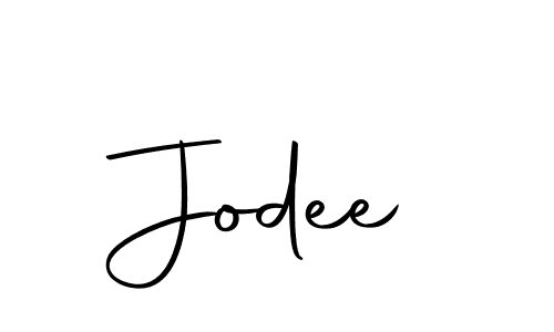Make a beautiful signature design for name Jodee. Use this online signature maker to create a handwritten signature for free. Jodee signature style 10 images and pictures png