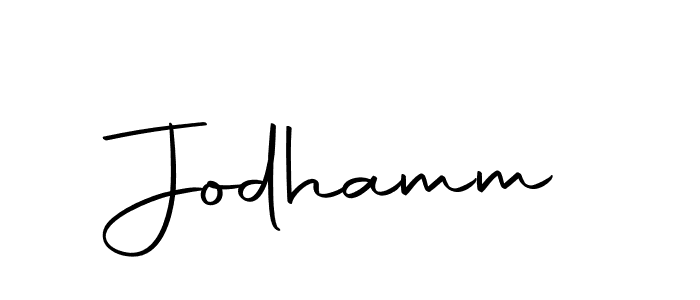 How to make Jodhamm signature? Autography-DOLnW is a professional autograph style. Create handwritten signature for Jodhamm name. Jodhamm signature style 10 images and pictures png