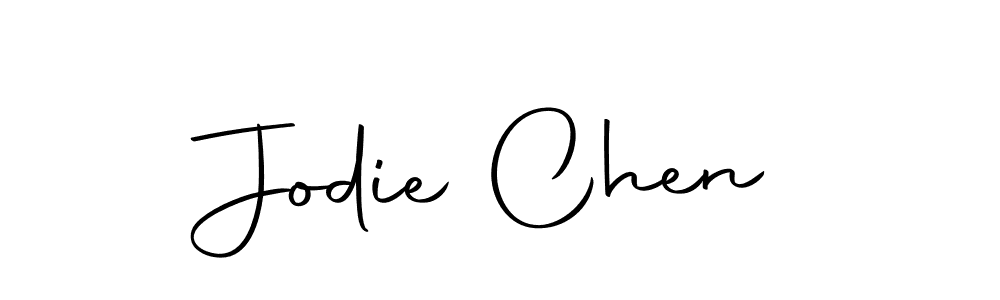 Jodie Chen stylish signature style. Best Handwritten Sign (Autography-DOLnW) for my name. Handwritten Signature Collection Ideas for my name Jodie Chen. Jodie Chen signature style 10 images and pictures png