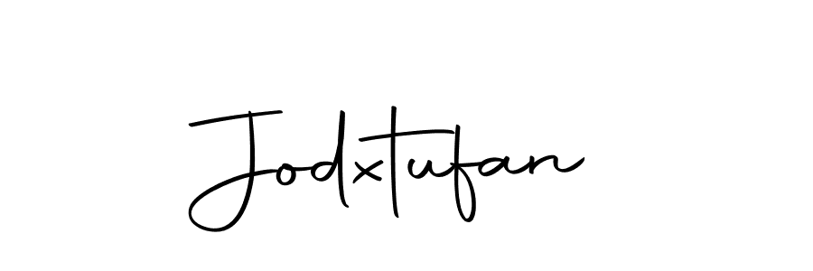 Create a beautiful signature design for name Jodxtufan. With this signature (Autography-DOLnW) fonts, you can make a handwritten signature for free. Jodxtufan signature style 10 images and pictures png