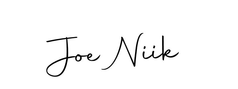 Design your own signature with our free online signature maker. With this signature software, you can create a handwritten (Autography-DOLnW) signature for name Joe Niik. Joe Niik signature style 10 images and pictures png