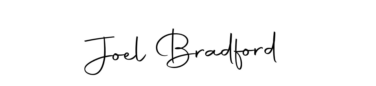You should practise on your own different ways (Autography-DOLnW) to write your name (Joel Bradford) in signature. don't let someone else do it for you. Joel Bradford signature style 10 images and pictures png