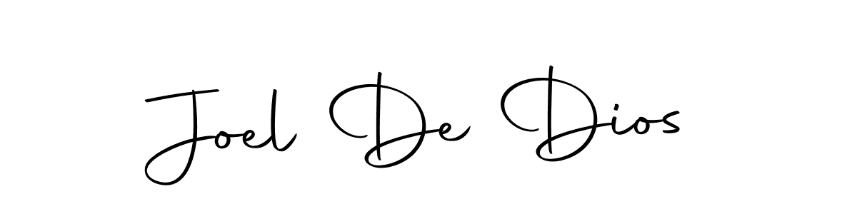 Joel De Dios stylish signature style. Best Handwritten Sign (Autography-DOLnW) for my name. Handwritten Signature Collection Ideas for my name Joel De Dios. Joel De Dios signature style 10 images and pictures png