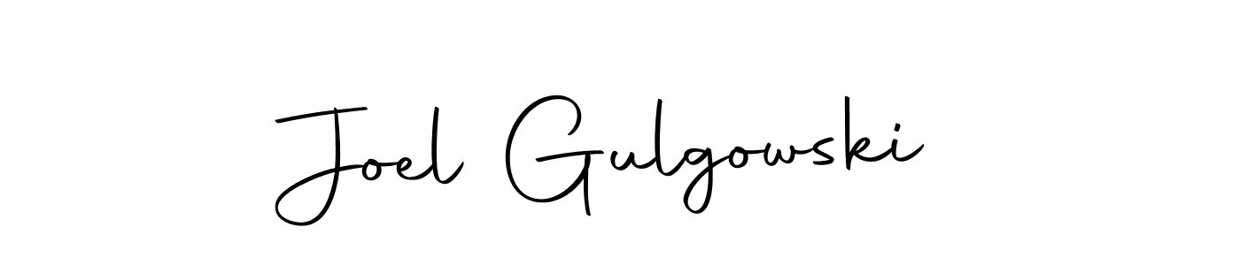 Make a short Joel Gulgowski signature style. Manage your documents anywhere anytime using Autography-DOLnW. Create and add eSignatures, submit forms, share and send files easily. Joel Gulgowski signature style 10 images and pictures png