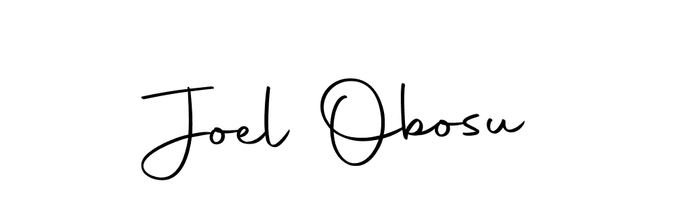 You should practise on your own different ways (Autography-DOLnW) to write your name (Joel Obosu) in signature. don't let someone else do it for you. Joel Obosu signature style 10 images and pictures png