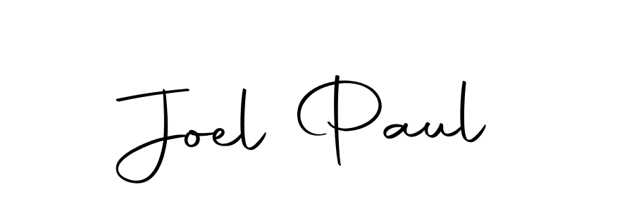 Make a beautiful signature design for name Joel Paul. With this signature (Autography-DOLnW) style, you can create a handwritten signature for free. Joel Paul signature style 10 images and pictures png