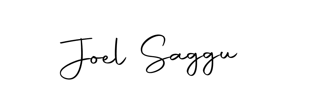 Create a beautiful signature design for name Joel Saggu. With this signature (Autography-DOLnW) fonts, you can make a handwritten signature for free. Joel Saggu signature style 10 images and pictures png