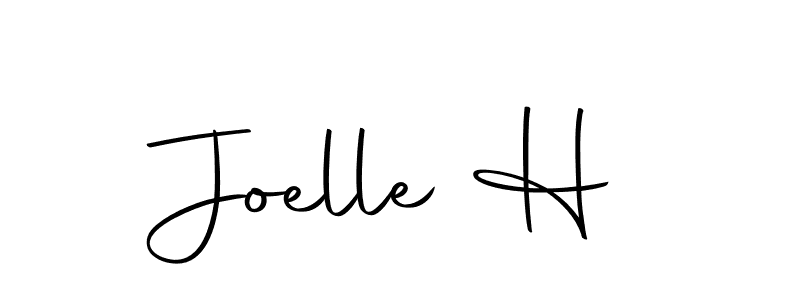 if you are searching for the best signature style for your name Joelle H. so please give up your signature search. here we have designed multiple signature styles  using Autography-DOLnW. Joelle H signature style 10 images and pictures png