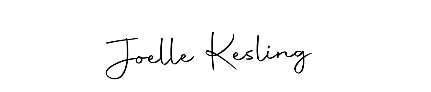 How to make Joelle Kesling signature? Autography-DOLnW is a professional autograph style. Create handwritten signature for Joelle Kesling name. Joelle Kesling signature style 10 images and pictures png