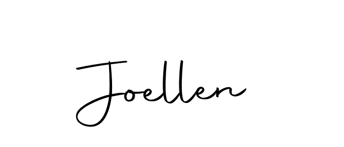 How to make Joellen name signature. Use Autography-DOLnW style for creating short signs online. This is the latest handwritten sign. Joellen signature style 10 images and pictures png