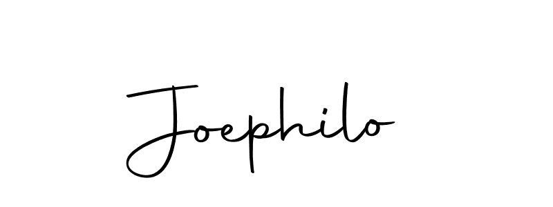 How to make Joephilo signature? Autography-DOLnW is a professional autograph style. Create handwritten signature for Joephilo name. Joephilo signature style 10 images and pictures png