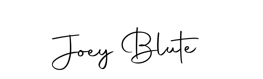 How to make Joey Blute name signature. Use Autography-DOLnW style for creating short signs online. This is the latest handwritten sign. Joey Blute signature style 10 images and pictures png