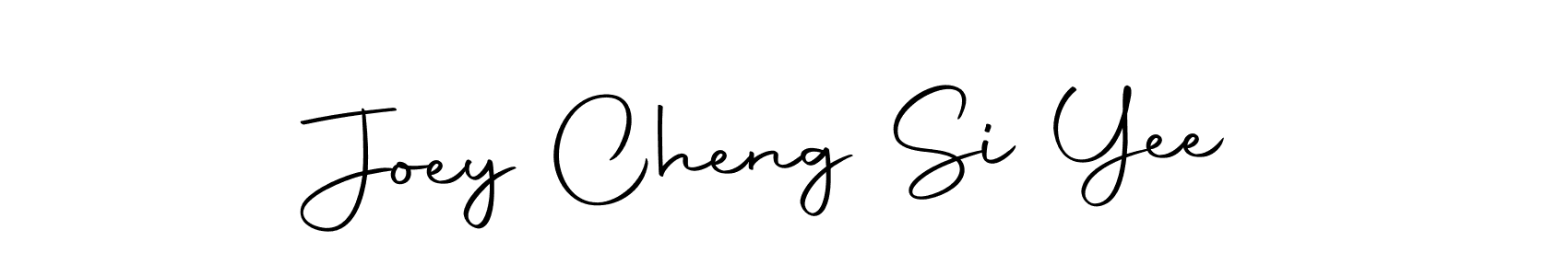 Create a beautiful signature design for name Joey Cheng Si Yee. With this signature (Autography-DOLnW) fonts, you can make a handwritten signature for free. Joey Cheng Si Yee signature style 10 images and pictures png