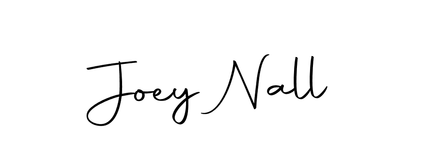 You should practise on your own different ways (Autography-DOLnW) to write your name (Joey Nall) in signature. don't let someone else do it for you. Joey Nall signature style 10 images and pictures png