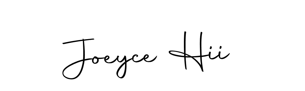 Joeyce Hii stylish signature style. Best Handwritten Sign (Autography-DOLnW) for my name. Handwritten Signature Collection Ideas for my name Joeyce Hii. Joeyce Hii signature style 10 images and pictures png