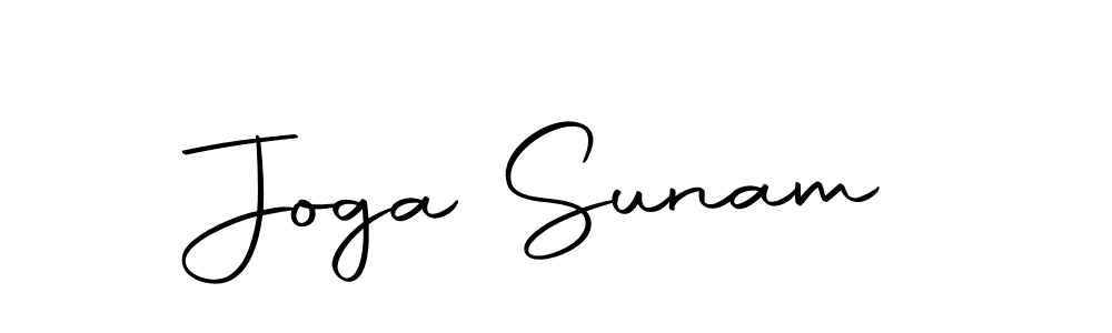 Create a beautiful signature design for name Joga Sunam. With this signature (Autography-DOLnW) fonts, you can make a handwritten signature for free. Joga Sunam signature style 10 images and pictures png
