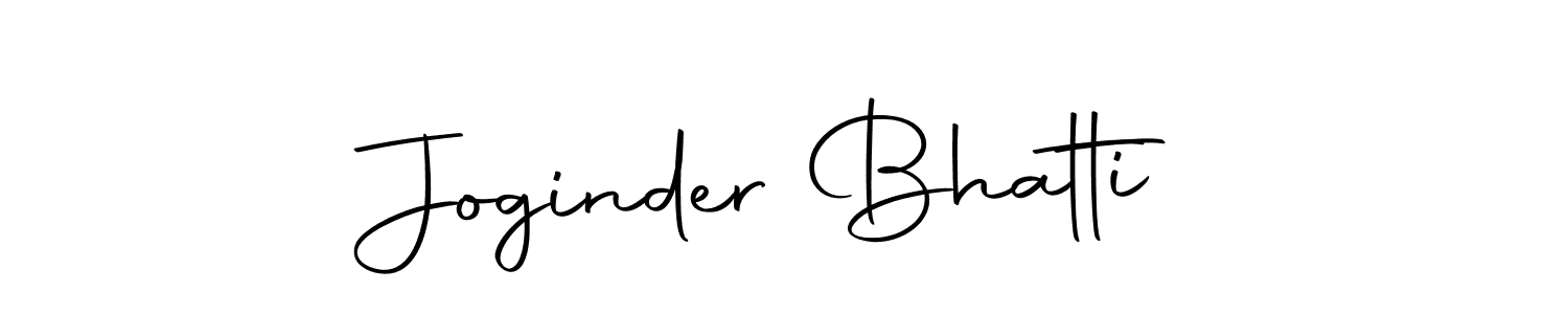 Make a beautiful signature design for name Joginder Bhatti. With this signature (Autography-DOLnW) style, you can create a handwritten signature for free. Joginder Bhatti signature style 10 images and pictures png