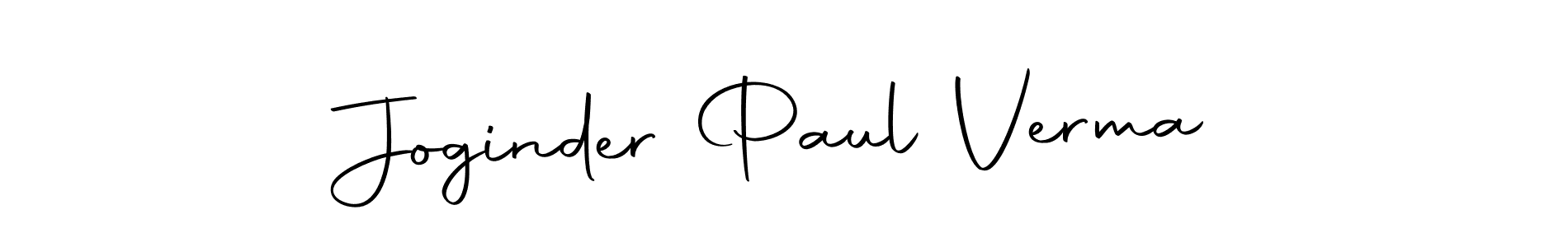 You should practise on your own different ways (Autography-DOLnW) to write your name (Joginder Paul Verma) in signature. don't let someone else do it for you. Joginder Paul Verma signature style 10 images and pictures png
