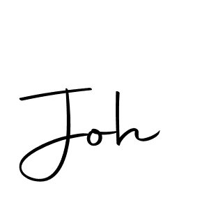 The best way (Autography-DOLnW) to make a short signature is to pick only two or three words in your name. The name Joh include a total of six letters. For converting this name. Joh signature style 10 images and pictures png