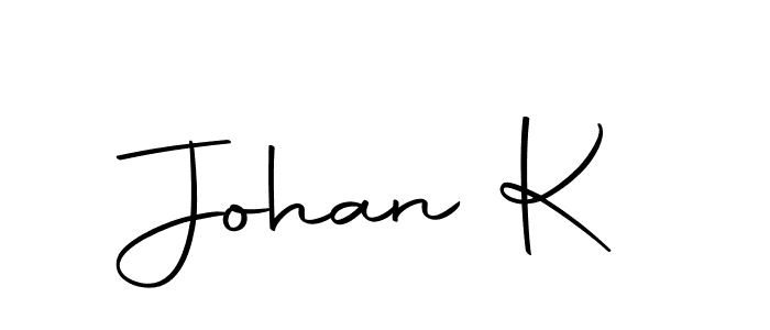 Create a beautiful signature design for name Johan K. With this signature (Autography-DOLnW) fonts, you can make a handwritten signature for free. Johan K signature style 10 images and pictures png