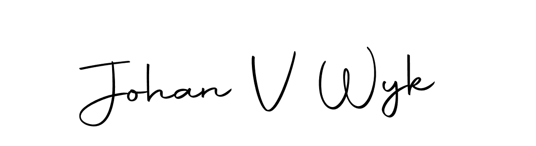 Johan V Wyk stylish signature style. Best Handwritten Sign (Autography-DOLnW) for my name. Handwritten Signature Collection Ideas for my name Johan V Wyk. Johan V Wyk signature style 10 images and pictures png